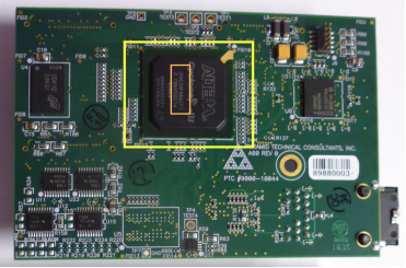A60 processor board with Altera Cyclone FPGA highlighted